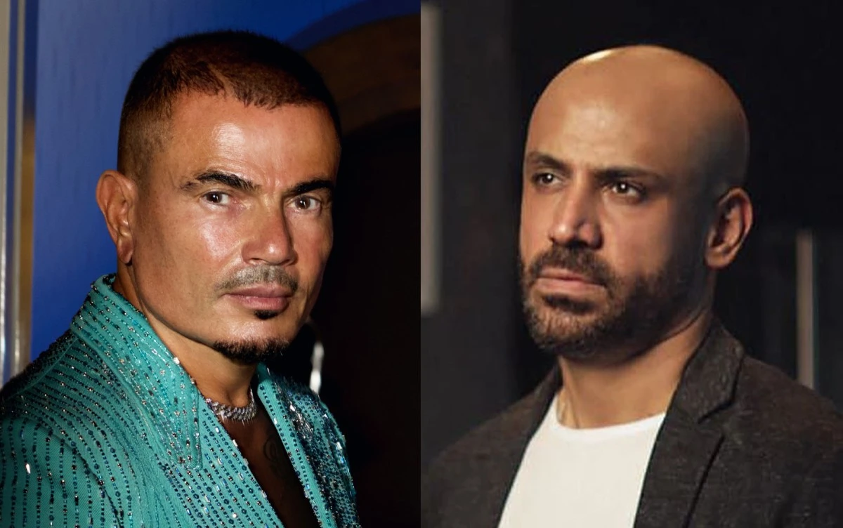 محمد يحيى وعمرو دياب