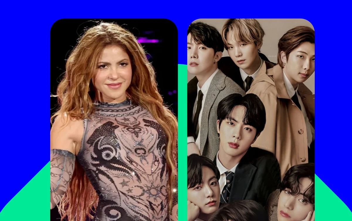 بي تي إس - شاكيرا